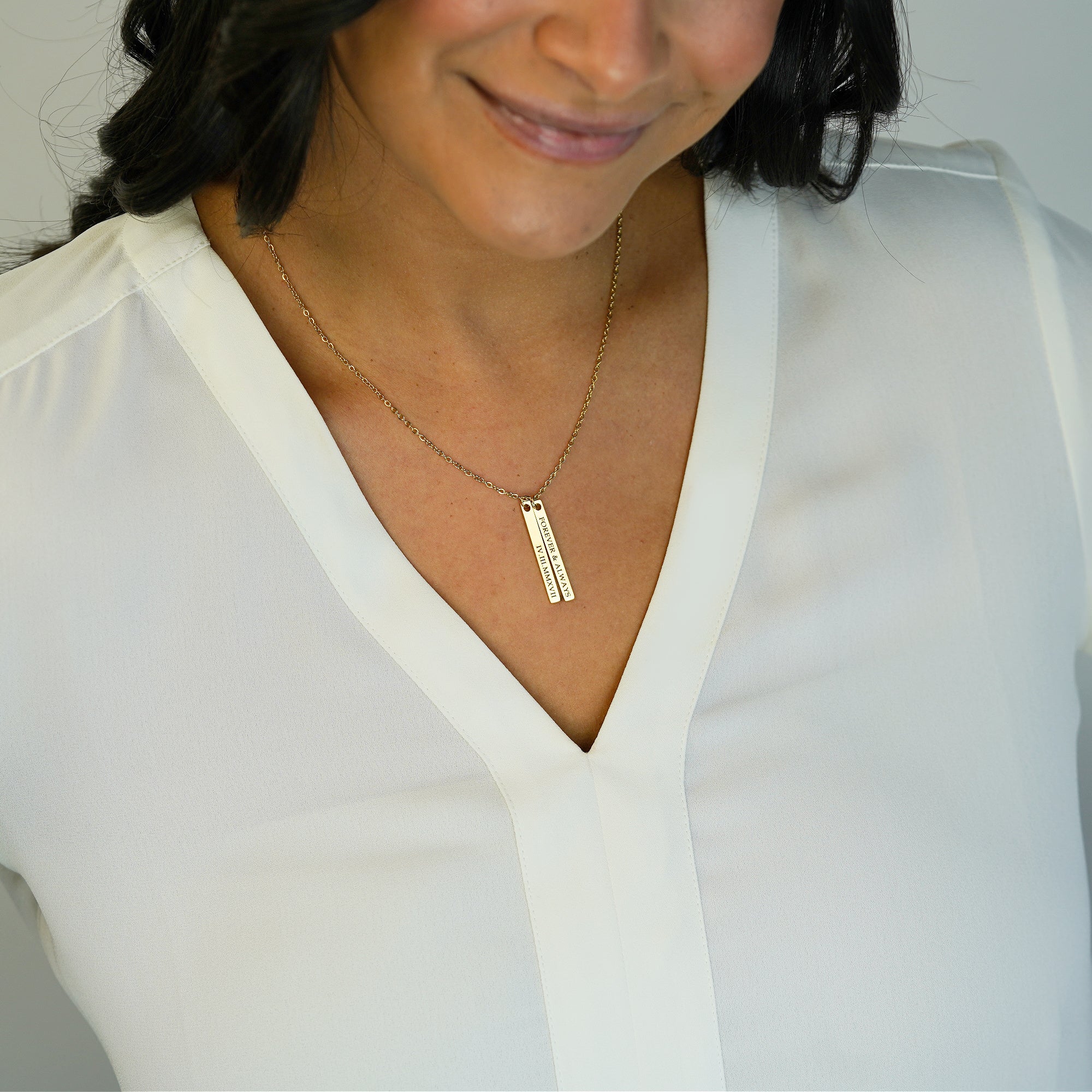 Custom Kids Name Necklace, Personalized Necklace (FN-22)