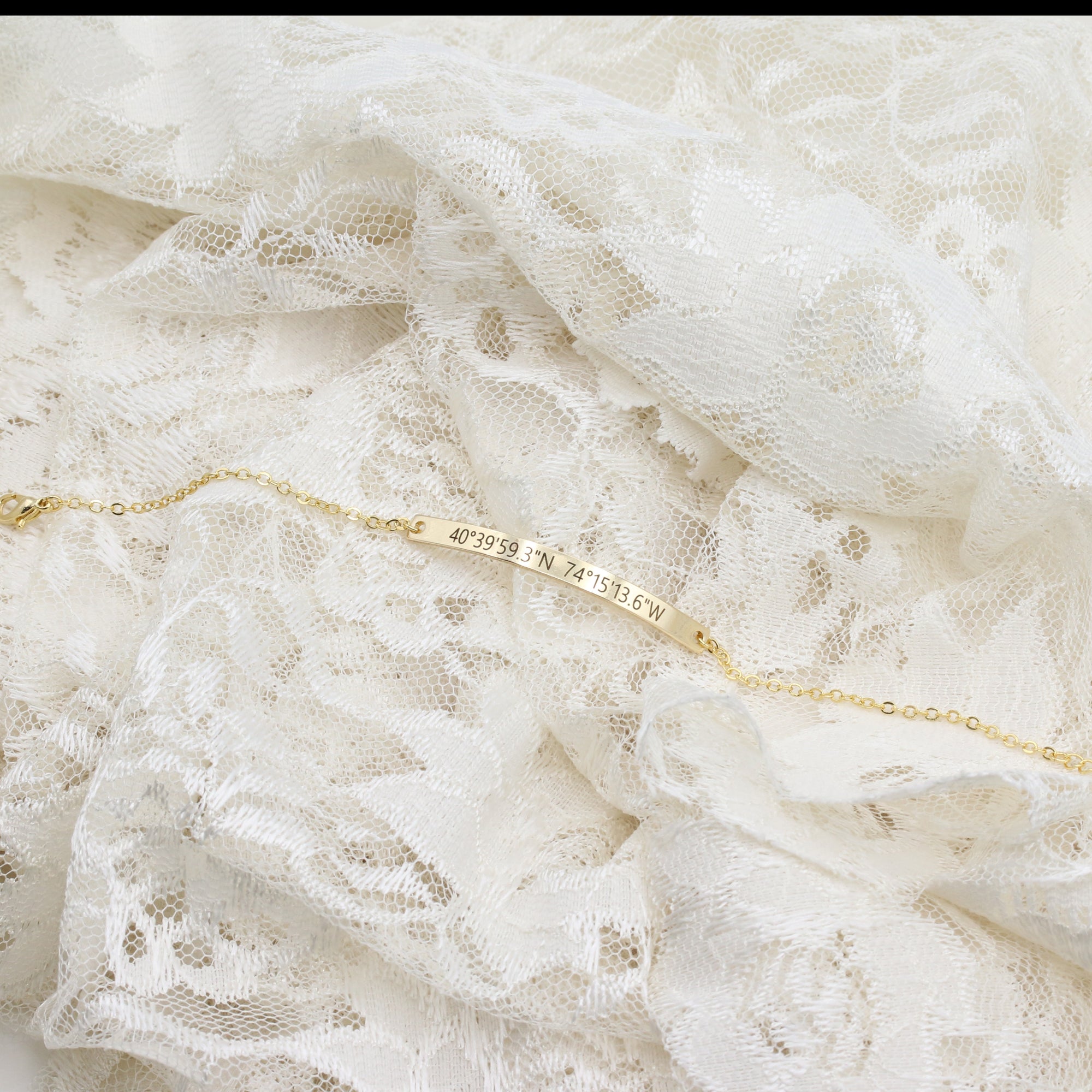 Custom Coordinate Bracelet Special Date Bracelet (FB-20)