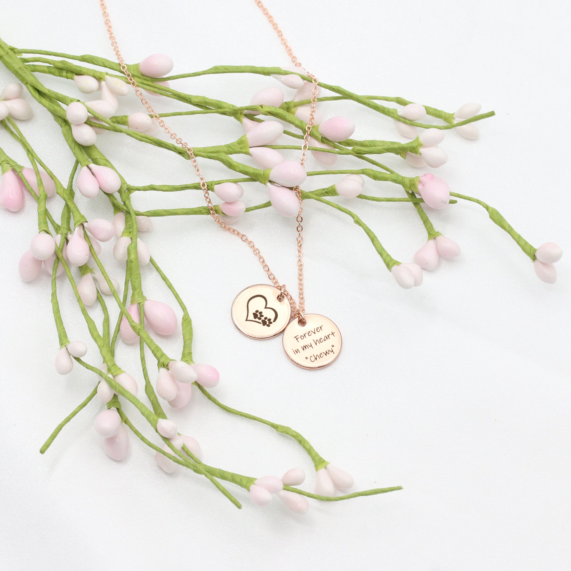 Pet Memorial Necklace Pet Memorial Jewelry (FN-100)