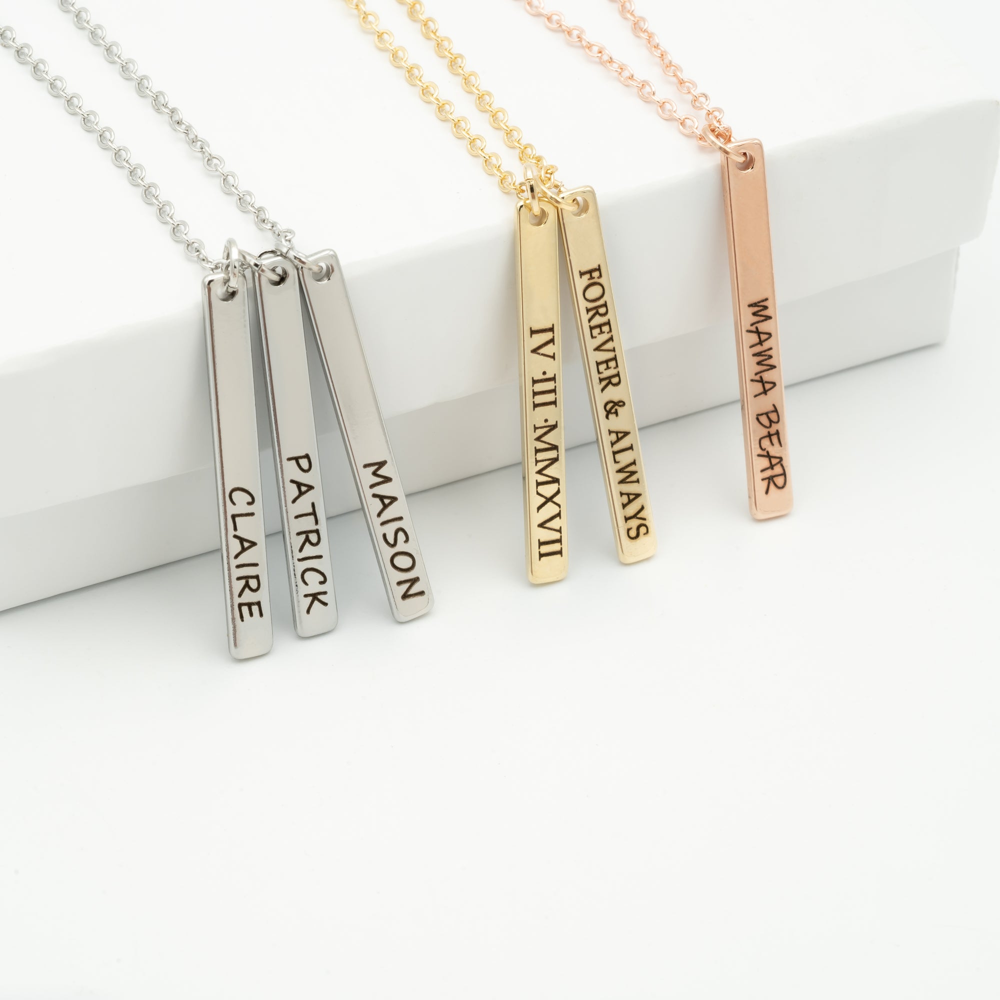 Custom Kids Name Necklace, Personalized Necklace (FN-22)