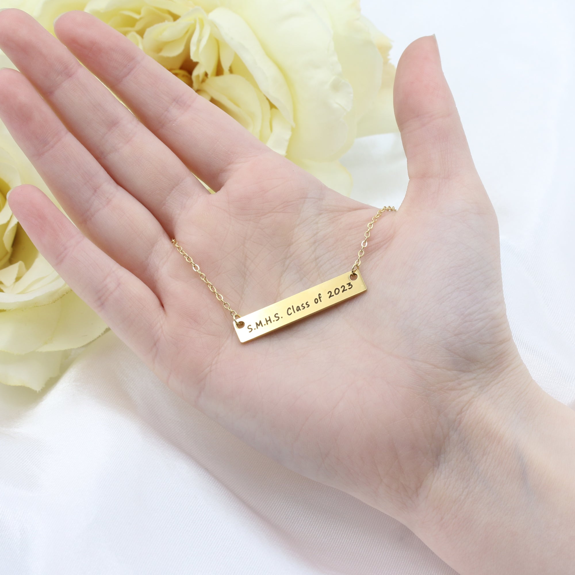 Custom Graduation Necklace College Student Graduation Gift (FN-69)