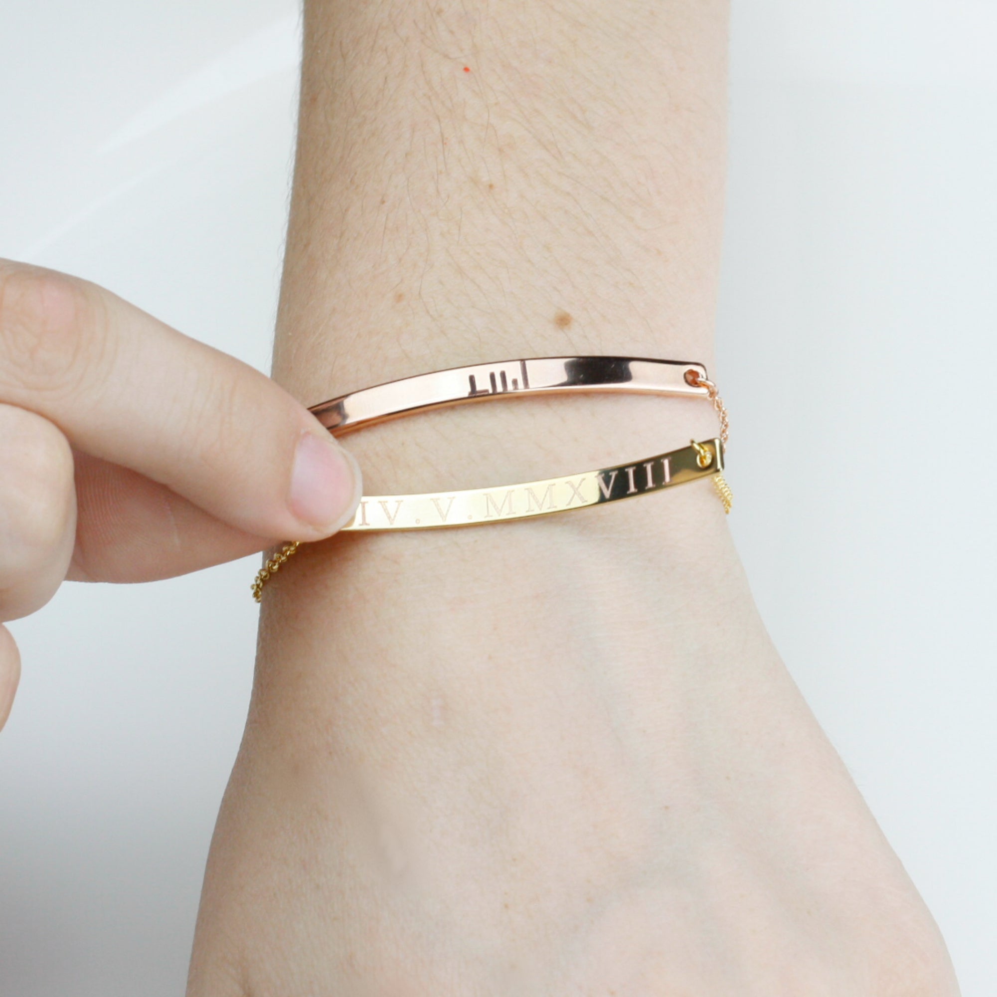 Morse Code Bracelet Custom Hidden Message (FB-26)