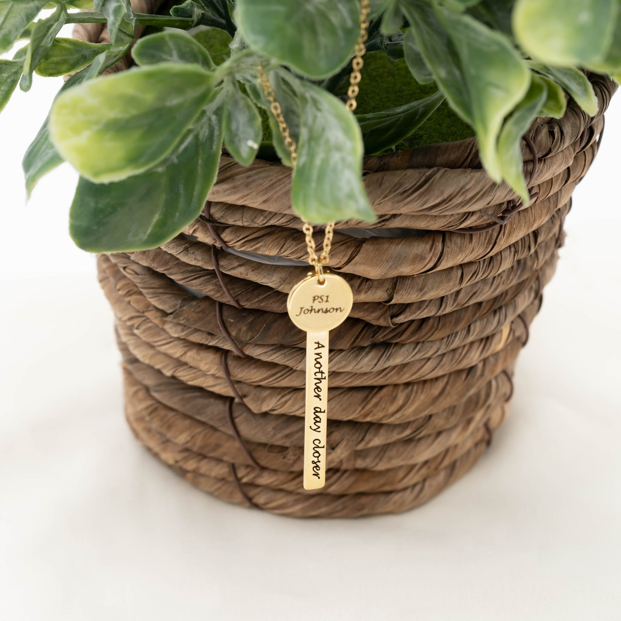 Deployment Necklace Long Distance Couples (FN-17)