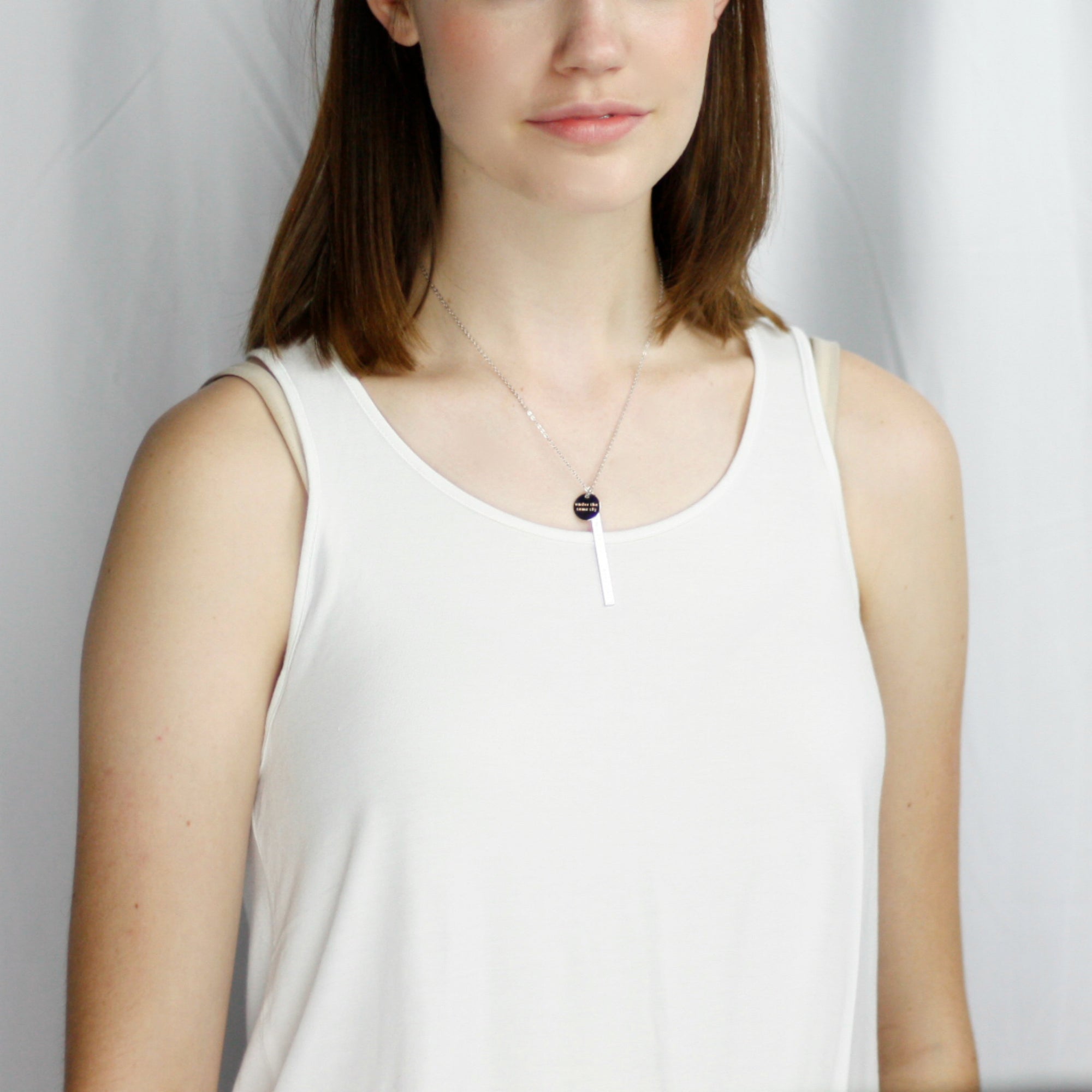 Deployment Necklace Long Distance Couples (FN-17)