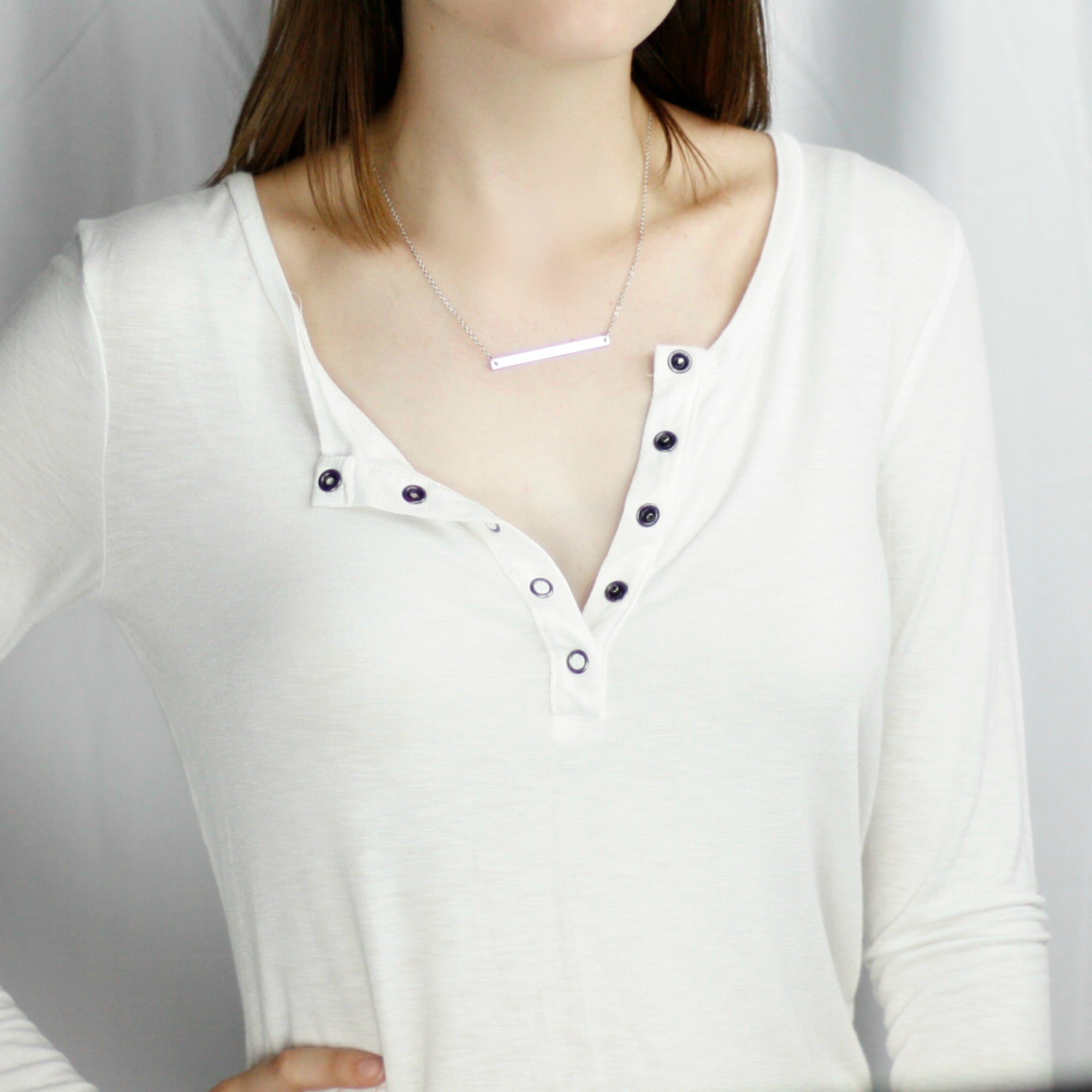 Beast Cancer Awareness Necklace Cancer Survivor Warrior Necklace (FN-28)