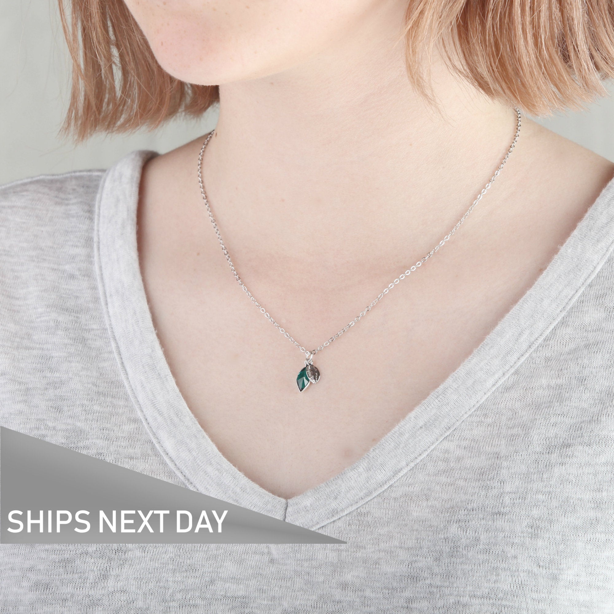 Custom Birthstone Necklace Grandma Necklace Family Tree Jewelry for Mom (FN-73)