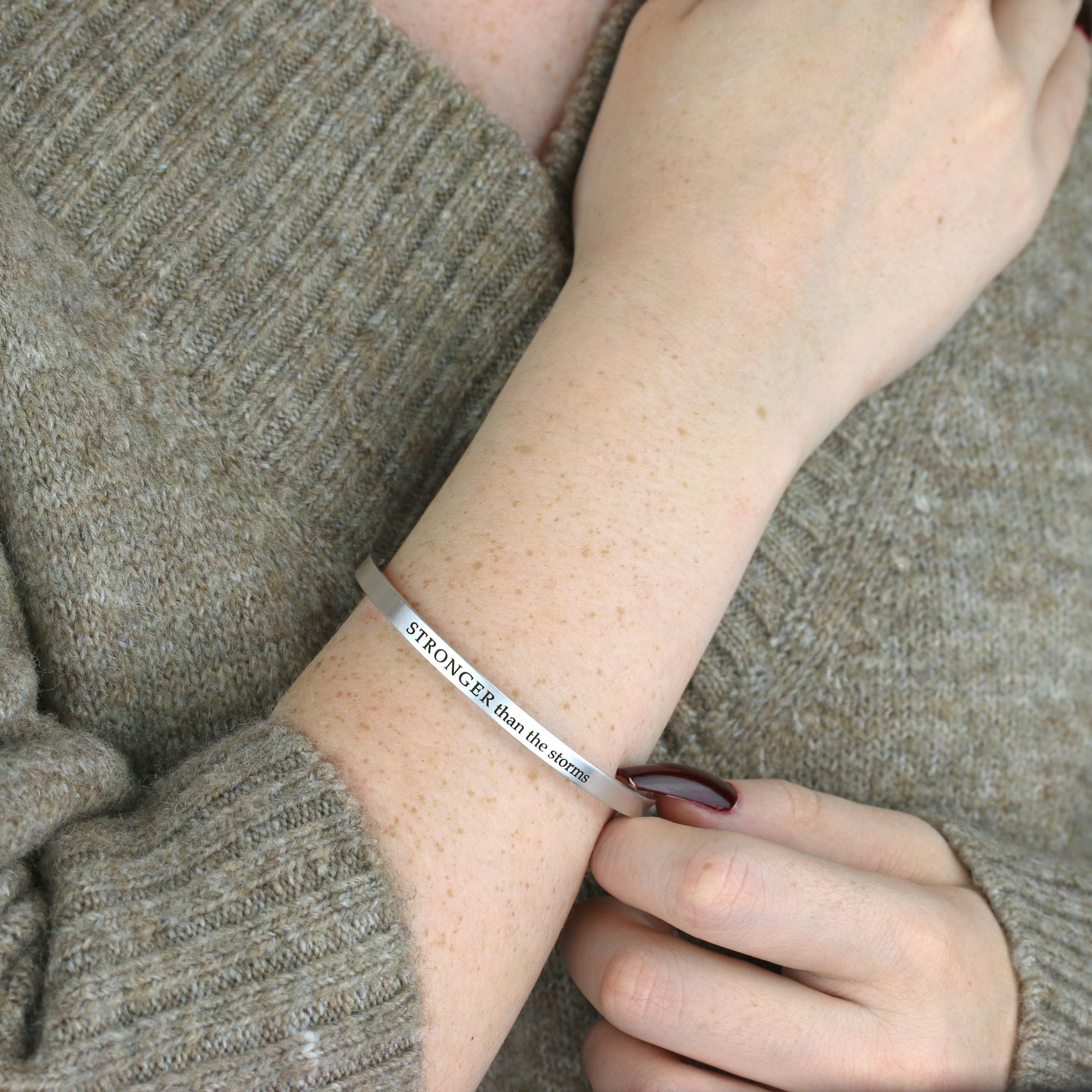 Map Bracelets - Custom Bracelet in Silver - Coordinates Jewelry - Gift for  Her