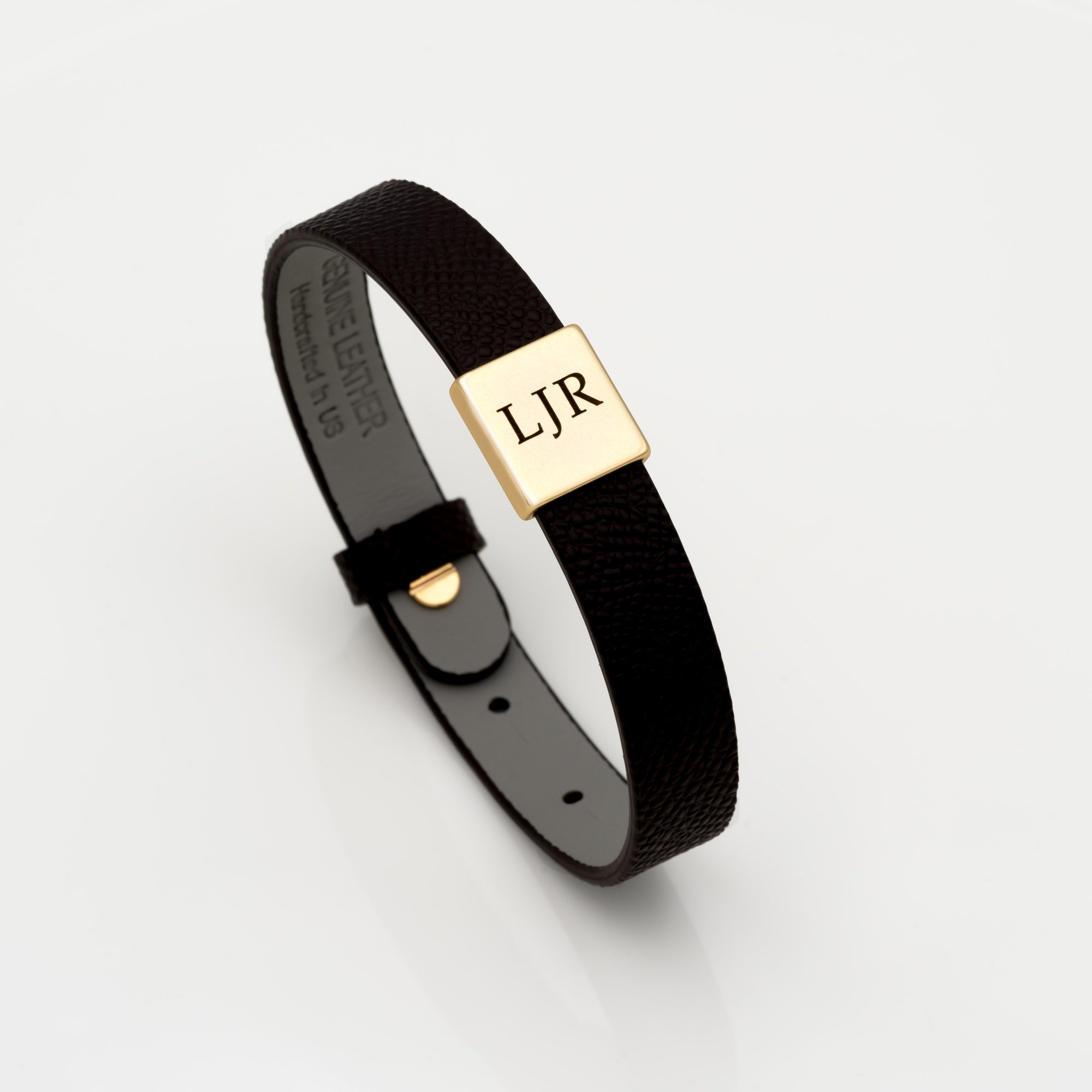 Louis Vuitton men's leather bracelet
