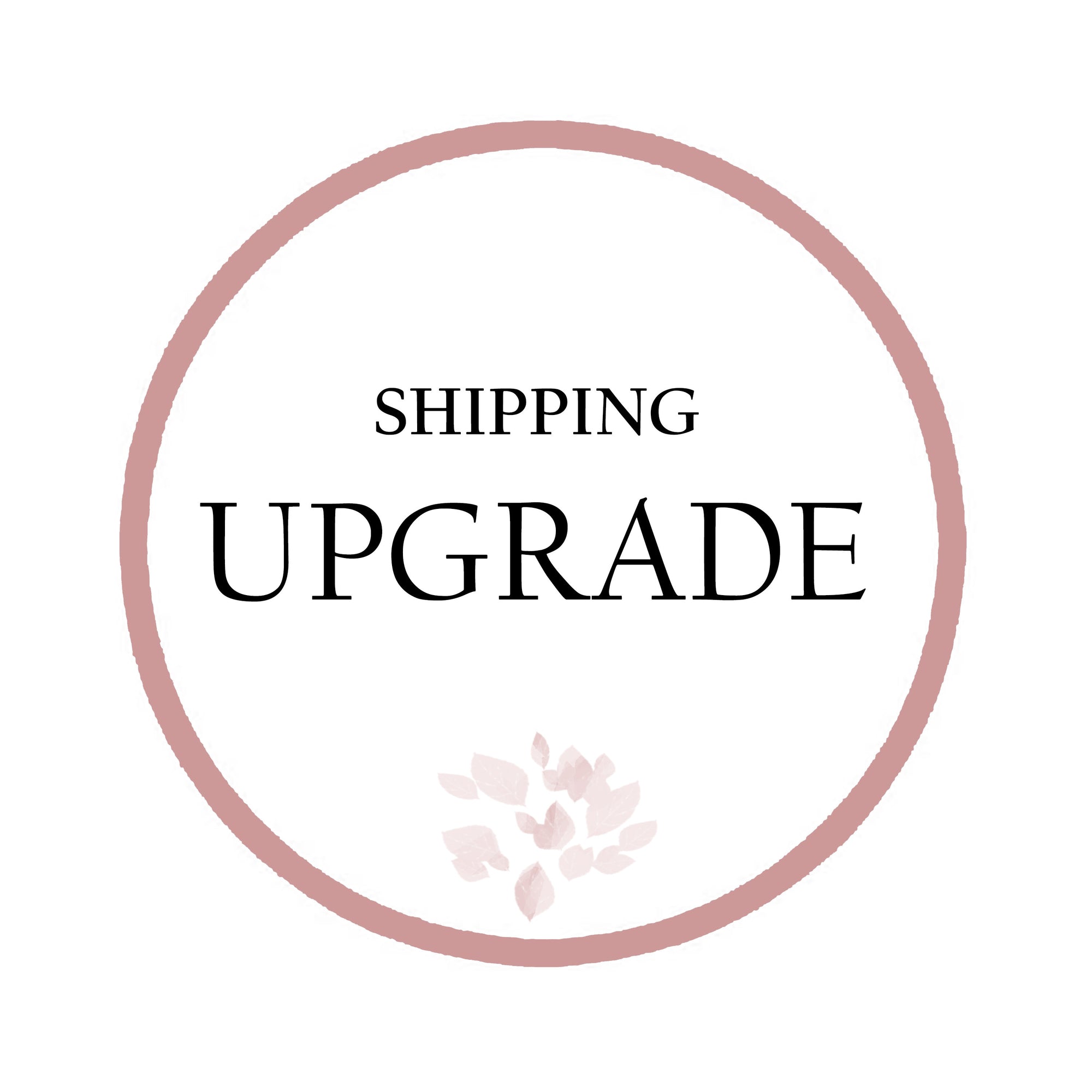 Shipping Upgrade on Orders for FROMMoMo Customers