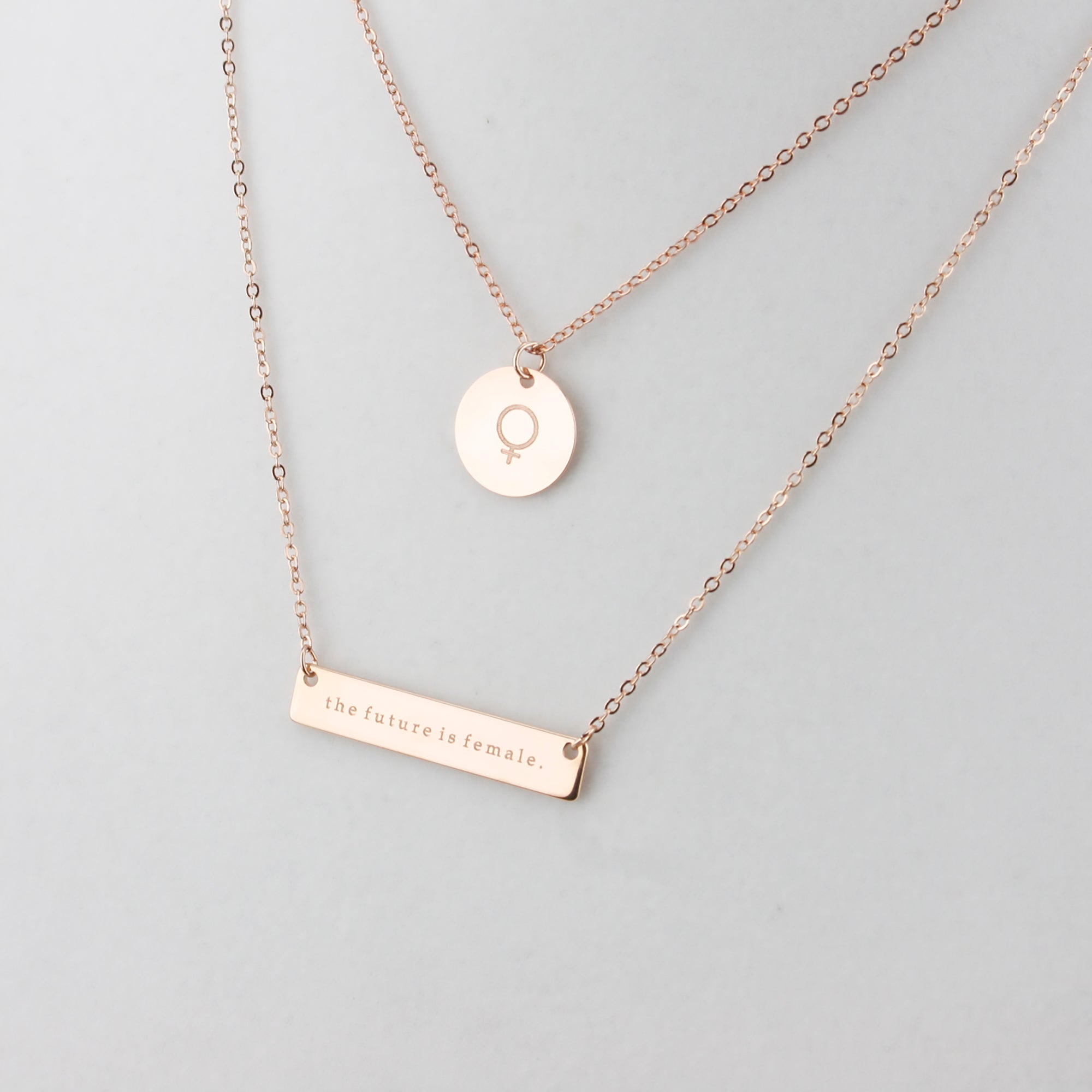 Feminist Necklace Female Empowerment Necklace Women Empowerment